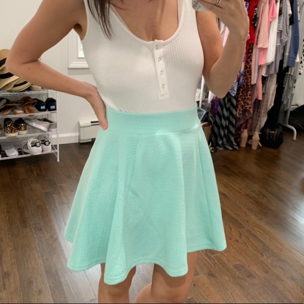 High waisted skirt